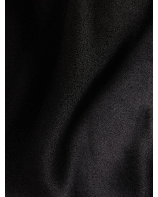 Vestido de satén de seda THE GARMENT de color Black