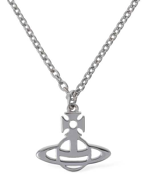 Vivienne Westwood Metallic Man Lucy Pendant Necklace for men