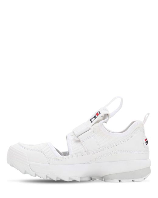 fila disruptor half sandal