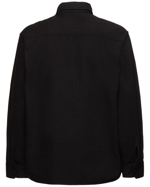 Carhartt Black Rainer Cotton Shirt Jacket for men