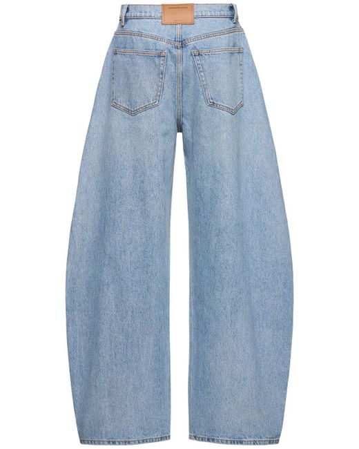 Jeans oversize Alexander Wang de color Blue
