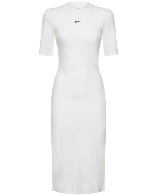 Nike White Midi Dress