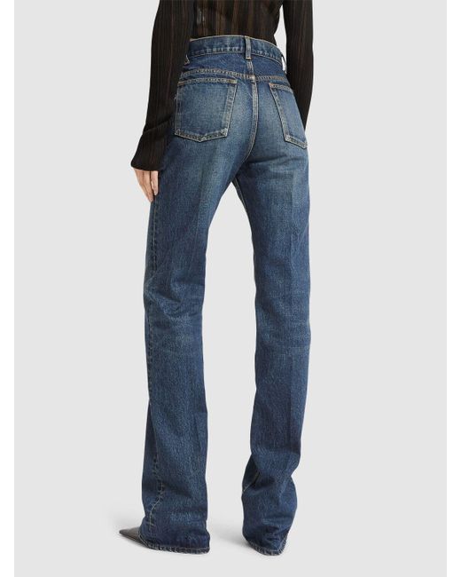Saint Laurent Blue Neo Clyde Denim Jeans