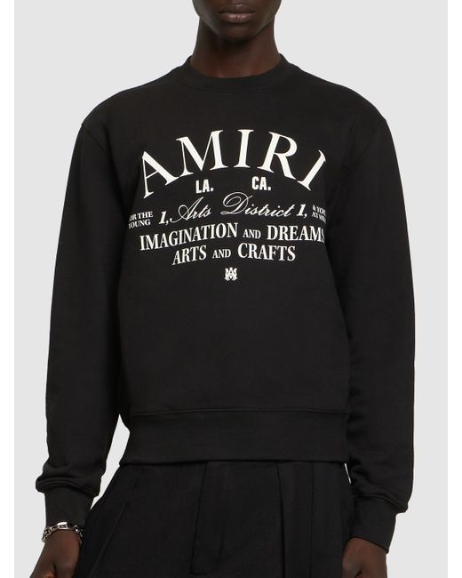 Felpa di Amiri in Black da Uomo
