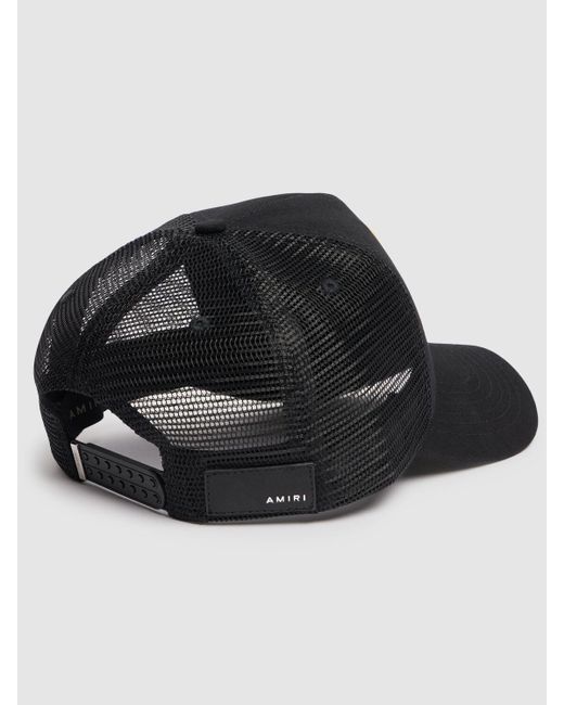 メンズ Amiri Billiards トラッカーキャップ Black