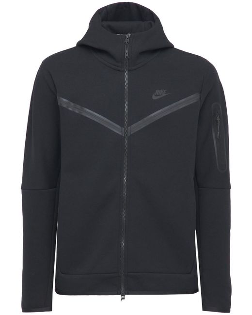 Nike Tech Fleece Full-zip Hoodie in Black for Men | Lyst