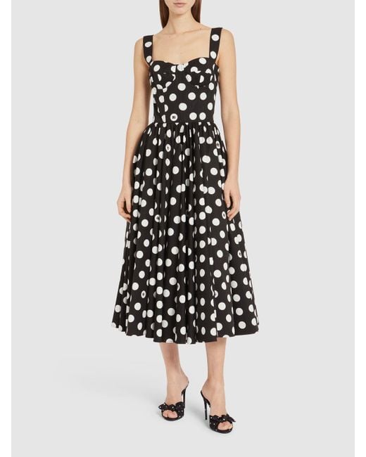 Dolce & Gabbana Black Midi Dresses