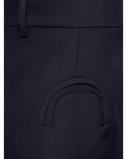 Blazé Milano Blue First Class Fox Wool & Mohair Pants