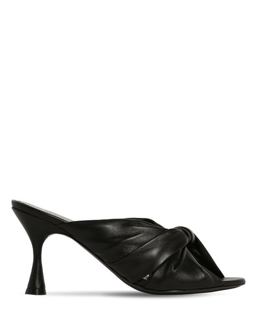 Balenciaga sandals black clearance