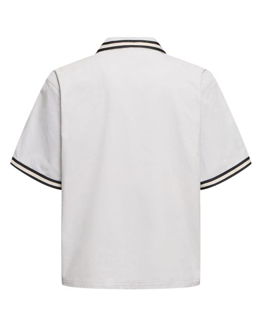 Honor The Gift White Tradition Short Sleeve Snap Button Shirt for men
