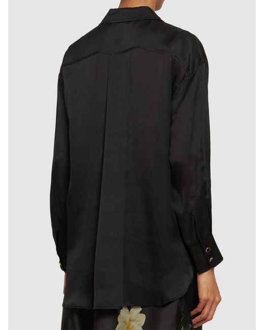 Camisa de seda Zimmermann de color Black