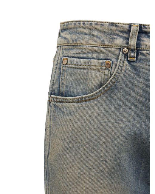 Represent Denim Washed Vintage Straight Leg Jeans 28 in Blue (Gray) for Men  | Lyst