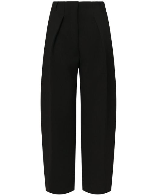 Jacquemus Le Pantalon Ovalo ハイライズパンツ Black