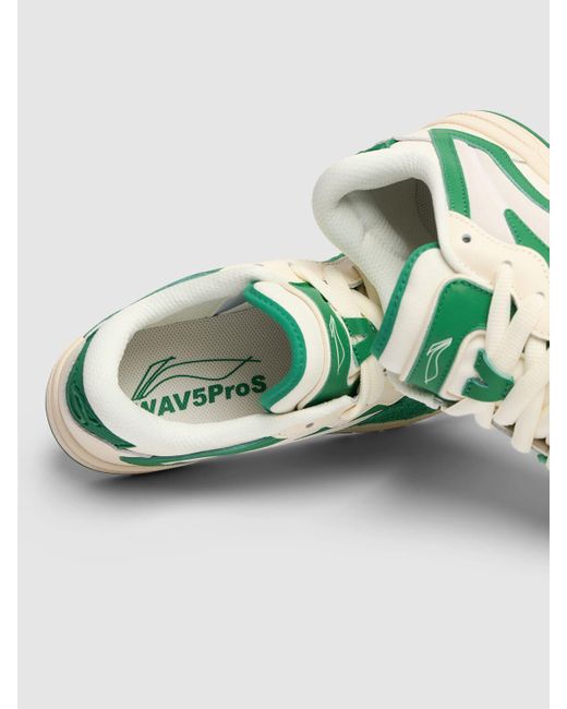 Li-ning Sneakers "wave Pro S" in Green für Herren