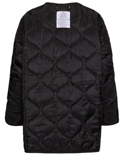 Frankie Shop Teddy キルテッドジャケット ブラック | Lyst