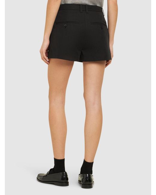 DUNST Black Essential Chino Shorts