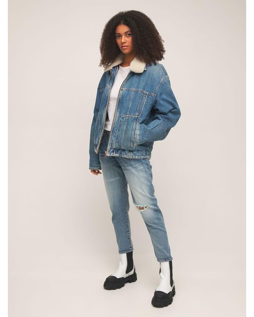 reversible trucker jacket