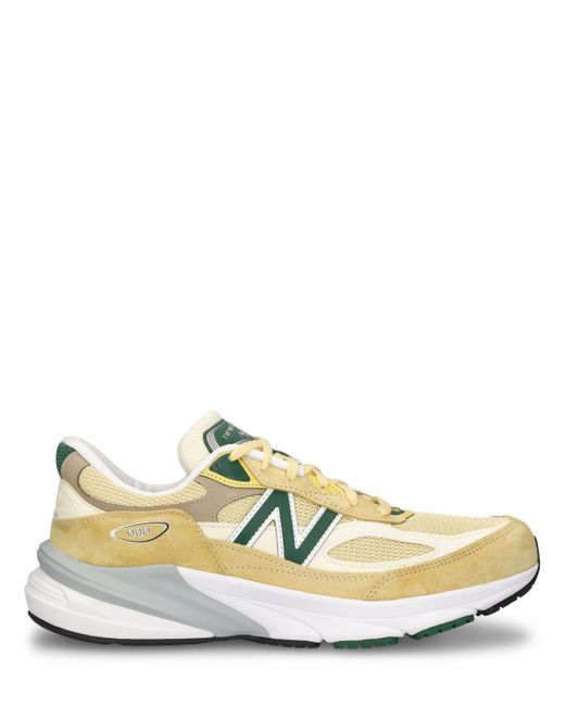 New Balance Yellow 990 V6 Made In Usa Sneakers for men