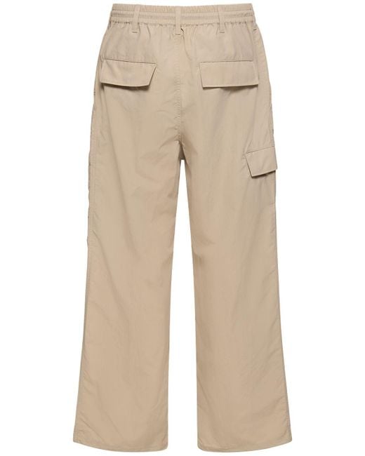 Pantalones de nylon Y-3 de hombre de color Natural