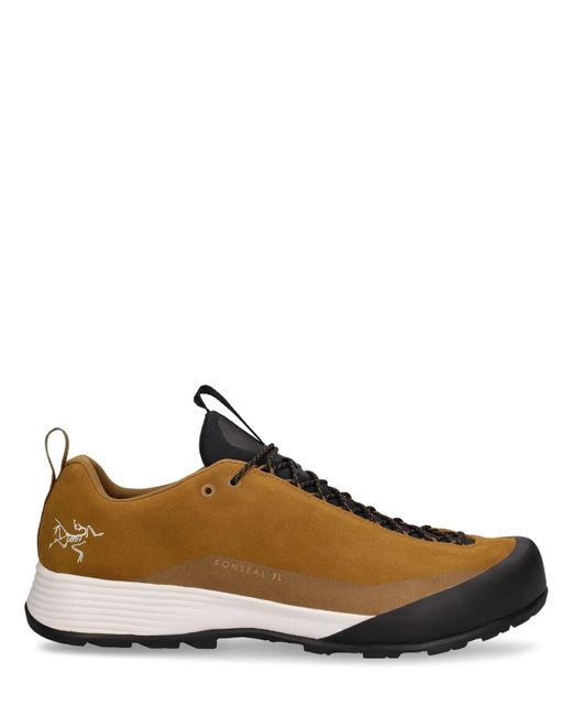 Arc'teryx Brown Konseal Fl 2 Lea Gtx Sneakers for men