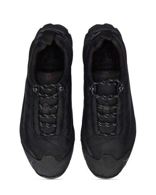 Roa Sneakers Aus Technostoff Und Leder "katharina" in Black für Herren