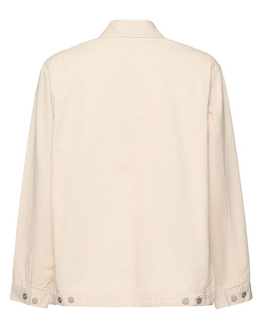 Carhartt Natural Drewe Chore Jacket for men