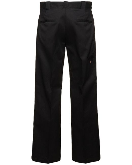 Dickies Black Double-knee Poly & Cotton Work Pants for men