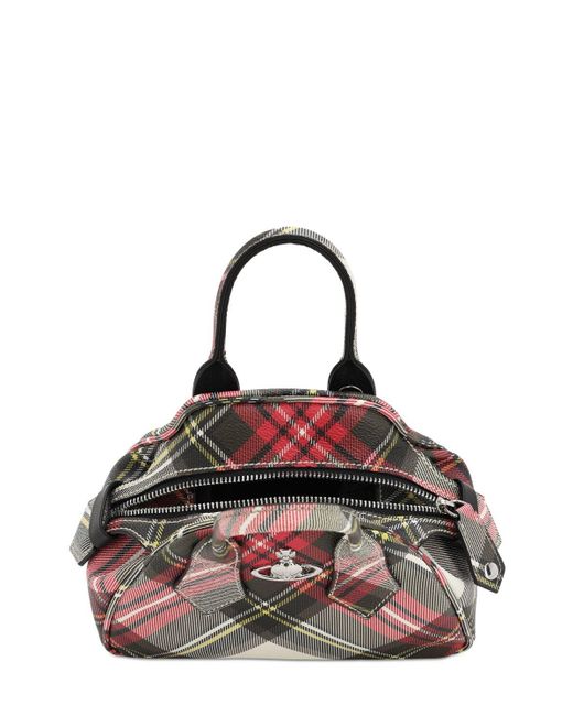 Vivienne Westwood Canvas Tartan Orb Tote Bag Save 6 Lyst