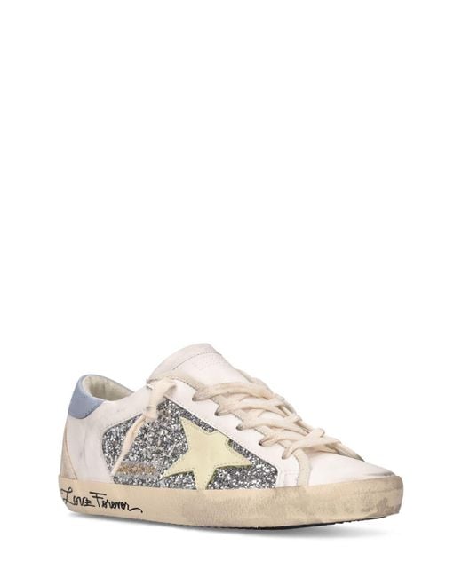 Golden Goose Deluxe Brand White 20mm Super-star Bio Based Sneakers