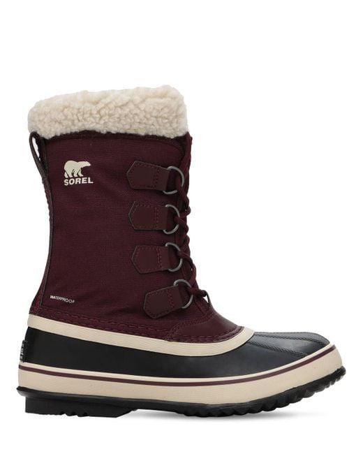 sorel women's explorer carnival waterproof 100g winter boots