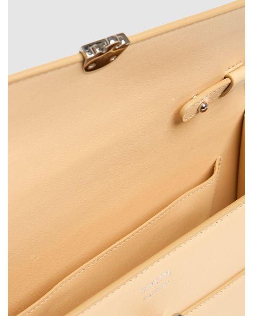 SAVETTE Natural Damen Schultertasche Aus Weichem Leder „Symmetry“