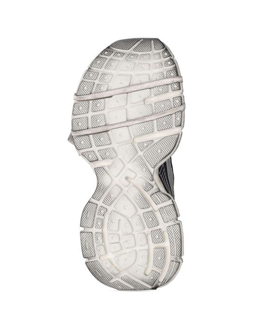 Balenciaga White 3xl Mesh-panel Sneakers