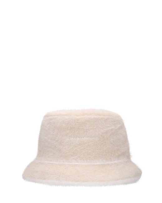 Jacquemus Natural Le Bob Neve Bucket Hat for men