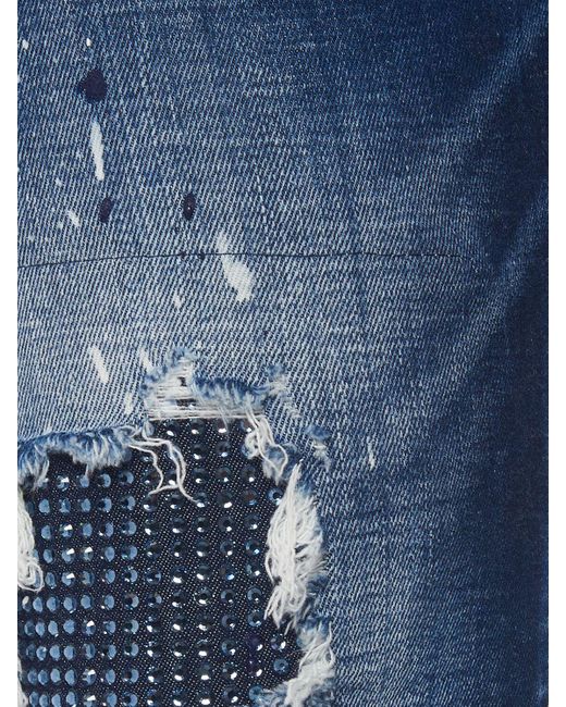DSquared² Jeans Aus Baumwolldenim "skater Fit" in Blue für Herren