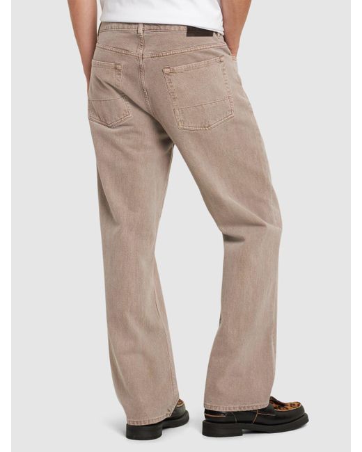 Our Legacy Natural 25.5cm Third Cut Cotton Twill Jeans for men