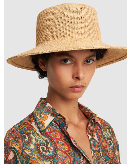 Lack of Color Natural The Inca Wide Bucket Hat