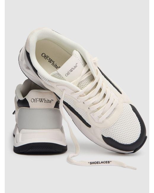 Off-White c/o Virgil Abloh Ledersneakers "kick Off" in White für Herren