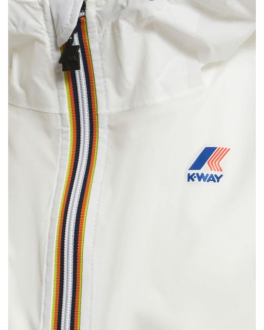K-Way White Le Vrai 3.0 Claude Jacket for men