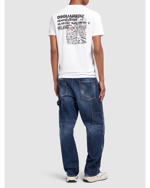 DSquared² White T-Shirts And Polos for men