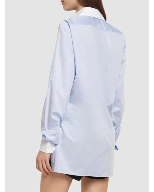 Camisa de popelina 16Arlington de color Blue