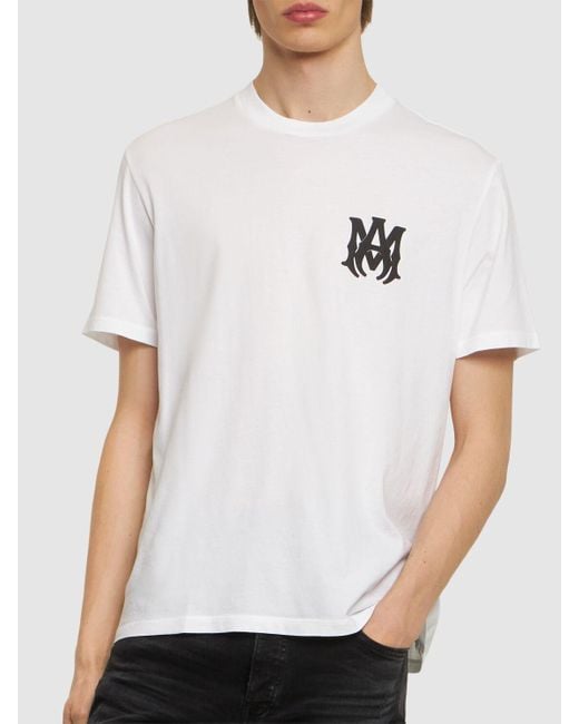 Amiri T-shirt Aus Baumwolljersey in White für Herren