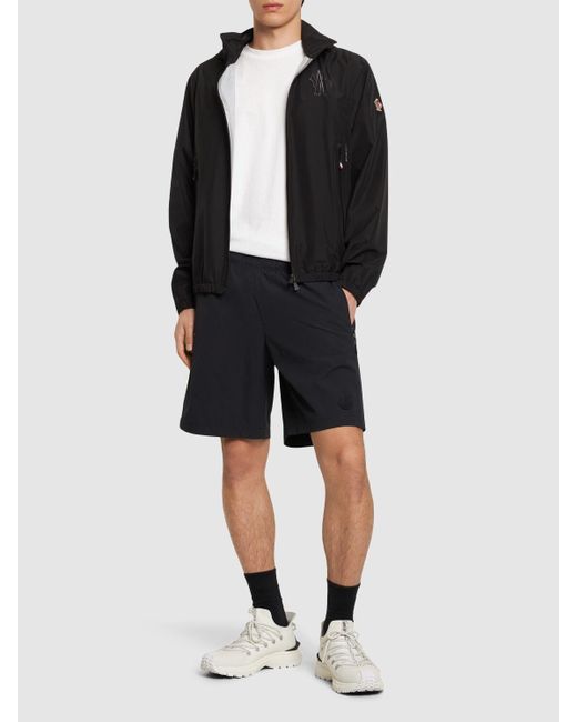 Ripstop nylon shorts Moncler pour homme en coloris Black