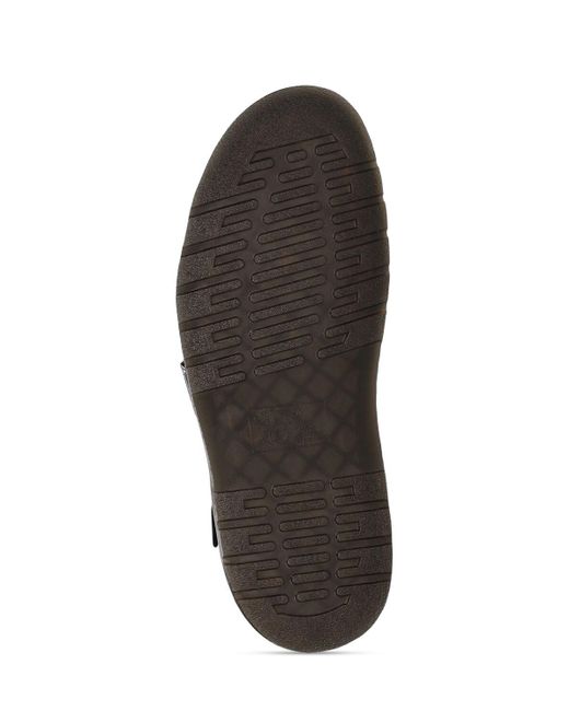 Dr. Martens Black Garin Leather Sandals for men