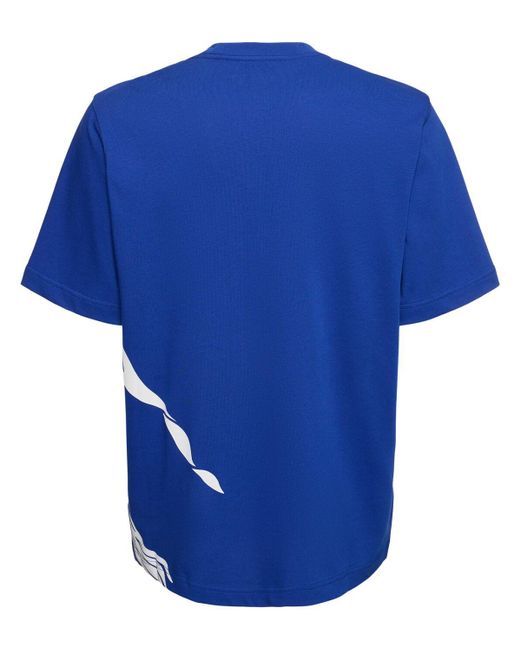 T-shirt en jersey de coton ekd Burberry pour homme en coloris Blue