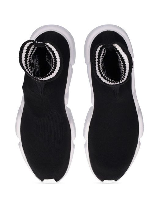 Balenciaga Black Adidas Speed Lt Sneakers for men
