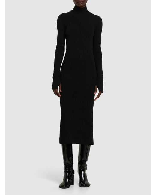 Robe réversible en maille Marc Jacobs en coloris Black