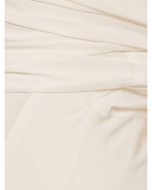 Proenza Schouler White Kleid Aus Viskosemischung "sidney"
