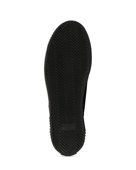 Sneakers wes de lona Saint Laurent de hombre de color Black