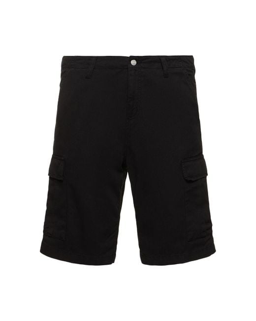 Carhartt Black Regular Cargo Shorts for men