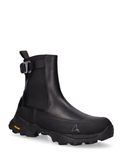 Roa Black Chelsea Boots